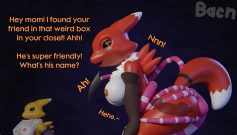 Genamon Makes A Friend By Bacn Hentai Foundry