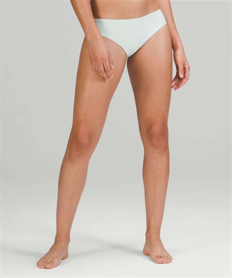 Lululemon Waterside Mid Rise Swim Bottoms Medium Coverage Delicate