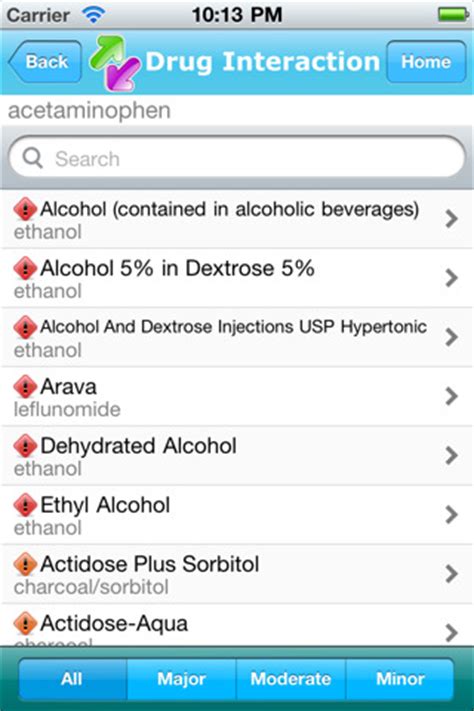 Drug Interaction Checker App for iPad - iPhone - Medical