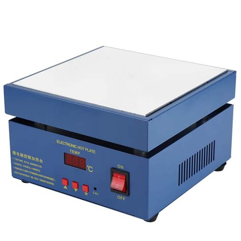 Hot Plate X Mm Ac W Led Electric Heat Plate Pcb Preheating Station Us Plug V
