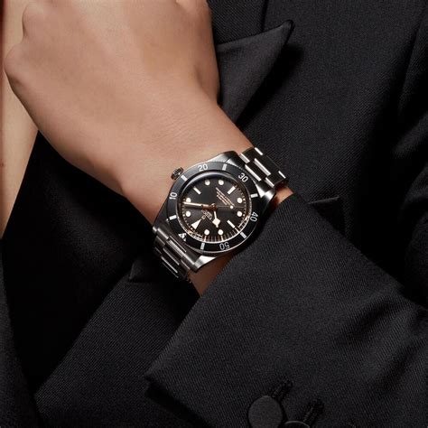 Tudor Black Bay 54 37mm Black Dial And Bezel Bracelet Watch
