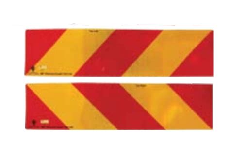 horizontal reflective label leftright safety product kedah malaysia