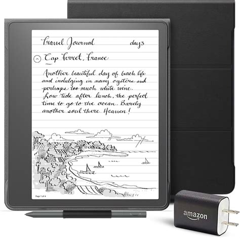 Amazon Official Kindle Scribe Essentials Bundle Including Kindle