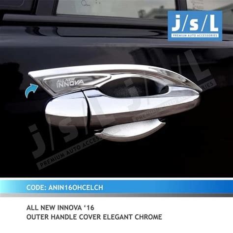 Jual Outer Handle Mangkok Pegangan Pintu Chrome All New Innova