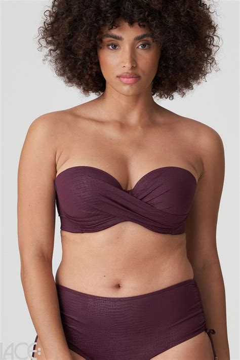 Primadonna Swim Dalyan Bikini Bandeau Bh Mit Abnehmbaren Tr Gern D G Cup Lace De