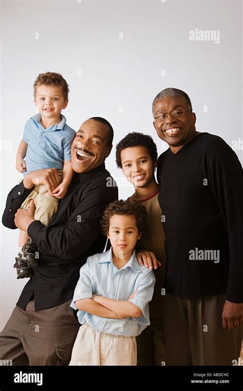 men   family stock photo alamy