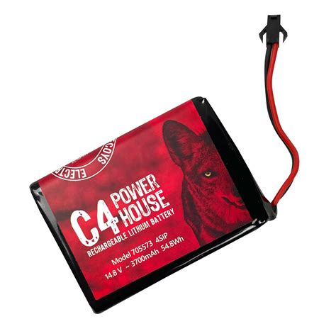C4 Power House Rechargeable Lithium Battery Pack – Nocturnal Optics