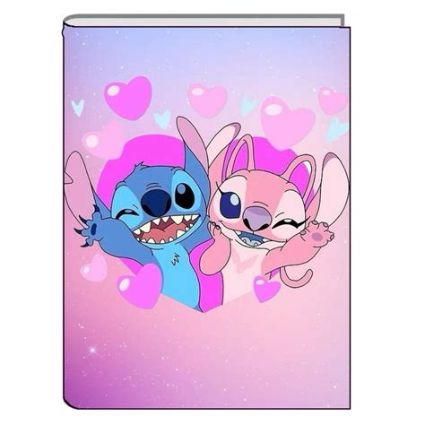 Capa De Caderno Lilo Stitch - 9