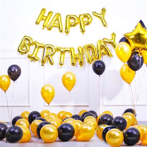 Golden Birthday Decor - Your Koseli Celebrations