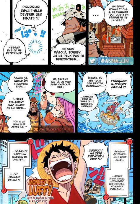 One Piece Chapitre 1102 - Scan couleur | Punk Records - Lisez vos scans
