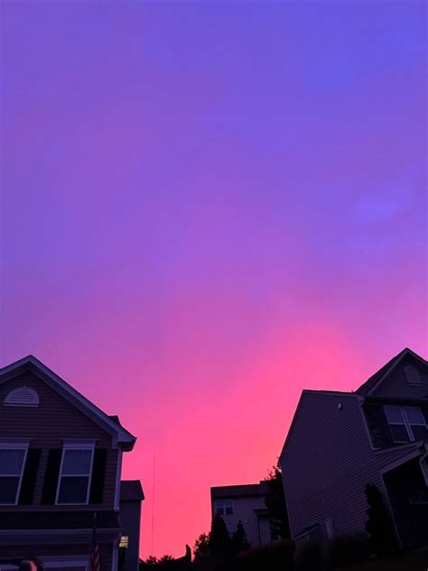 Pink and Purple Sunset