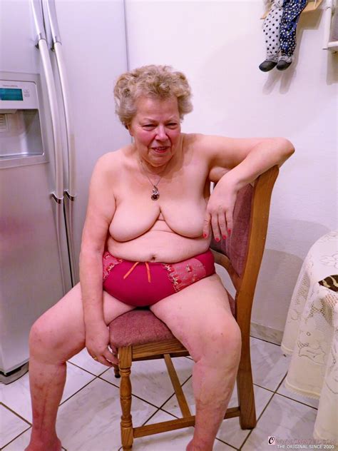 Playful Granny Luise Peeling Her Lingerie Off And Showing Her Saggy Tits CoedCherry