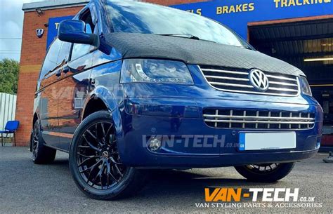 VW T5 T5 1 Wolfrace Wolfsburg 20 Alloy Wheels Gloss Black