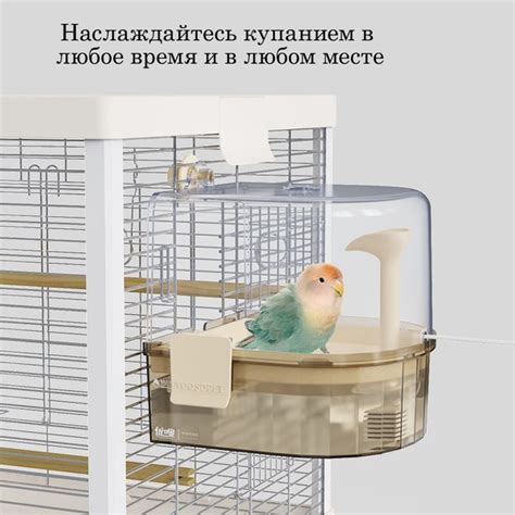 Купалка, ванна, ванночка для попугаев, птиц, грызунов, хомяка ...