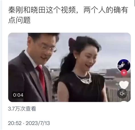 秦剛事件露玄机：幕后激烈斗爭公開化de標志 八闋