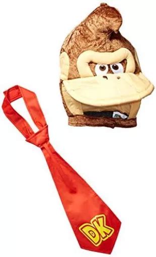 Disguise Mens Super Mario Donkey Kong Costume Kit Brown One Size