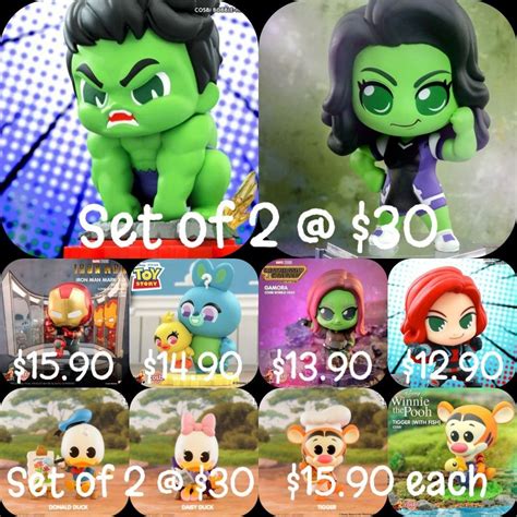 Wts Hot Toys Cosbi Disney Marvel Pixar Blind Box Series Hobbies Toys Toys Games On Carousell