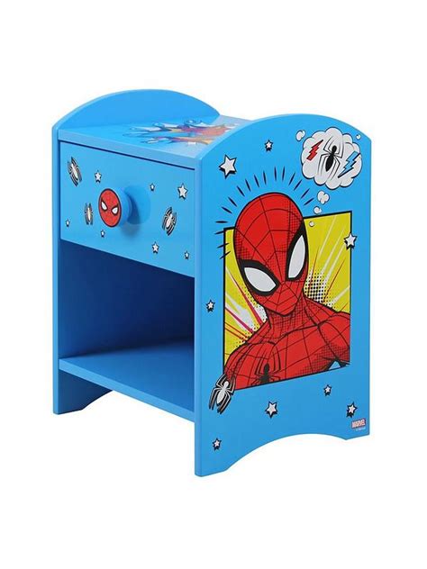 Spiderman Spider Man Bedside Table Uk