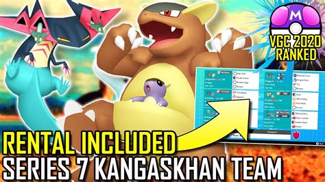 Series Kangaskhan Team Vgc Pok Mon Sword Shield