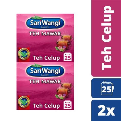 Jual Sariwangi Teh Mawar Celup Isi 25 Twinpack Di Lapak Unilever