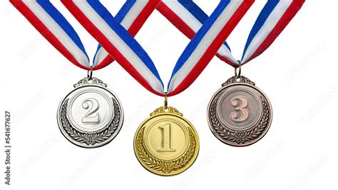 Collection Gold Silver Bronze Medal Against Free Png Background