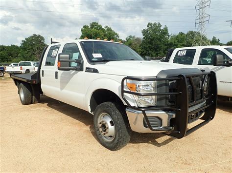 2014 Ford F250 Flatbed Vinsn1fd3w3h68eeb77252 4x4 Crew Cab V8