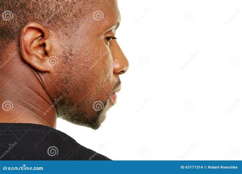 Black Man Looking Pensive Stock Photo Image Of Africans 63171314