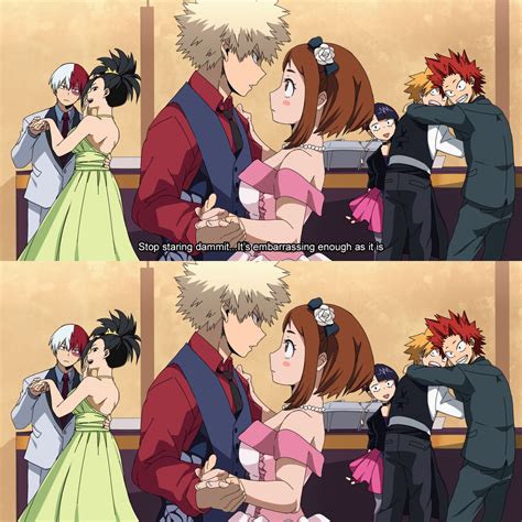 Katsuki Bakugou X Uraraka Ochako Boku No Hero Academia Personajes