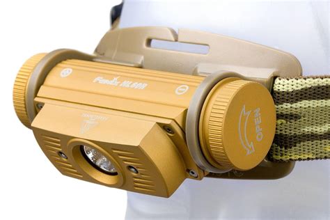 Fenix HL60R Desert Yellow rechargeable LED headlamp | Advantageously ...
