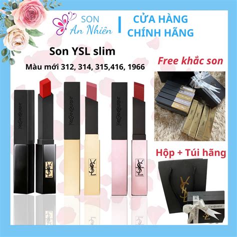 Mua Son YSL Slim YSL Rouge Pur Couture The Slim Son YSL chính hãng các màu hot Tiệm Son An