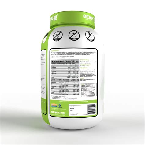 Buy Vegan Protein Plant Based Protein Supplement Choice Genetic Nutrition