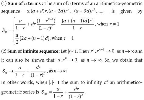 What is Arithmetico–Geometric Sequence? - A Plus Topper