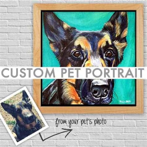 Pet Portrait Paintings from Photos | Melissa Smith Art