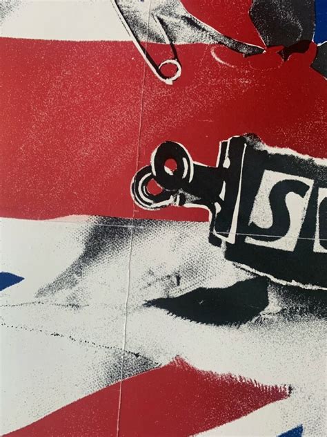 Original Sex Pistols Anarchy In The UK Poster Iconic Poster Art
