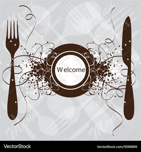 Restaurant menu design template Royalty Free Vector Image