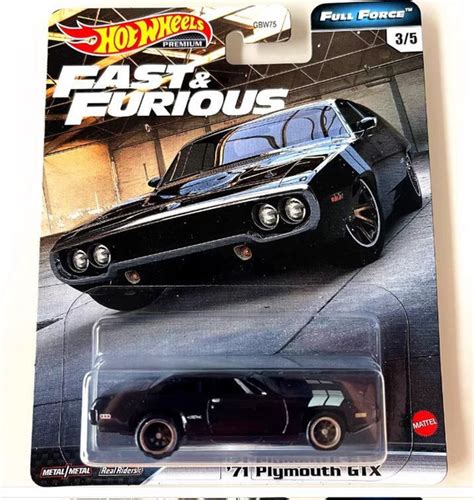 Машинка Hot Wheels Форсаж Fast and Furious Plymouth GTX купить на OZON по низкой цене в
