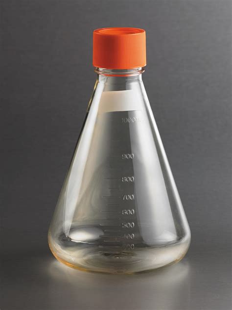 431146 Corning® 1l Polycarbonate Erlenmeyer Flask With Flat Cap Corning