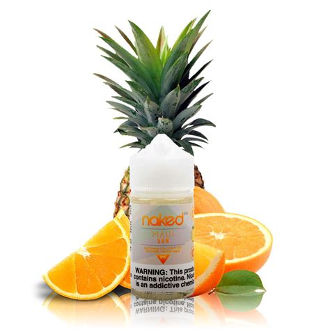 جویس نیکد پرتقال نارنگی و آناناس NAKED MAUI SUN