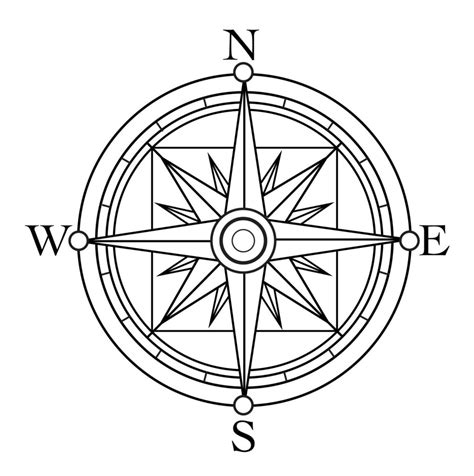 Compass Coloring Page At Free Printable Colorings Pages To Print And Color