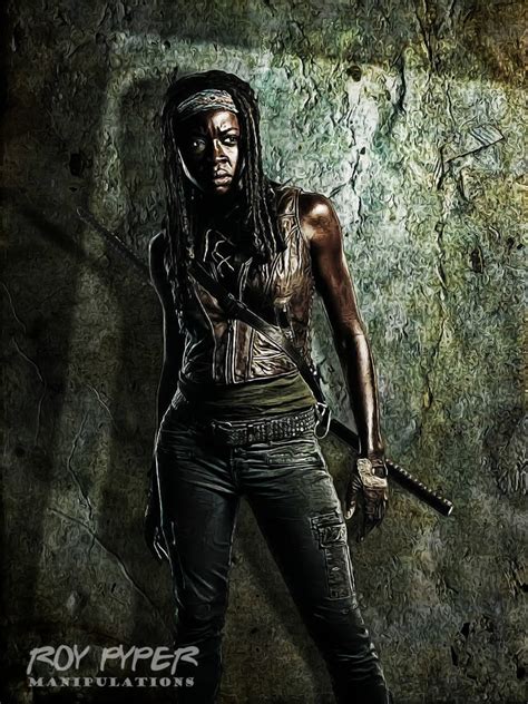 Twd Michonne Graphic Novel Edit By Roypyper On Deviantart