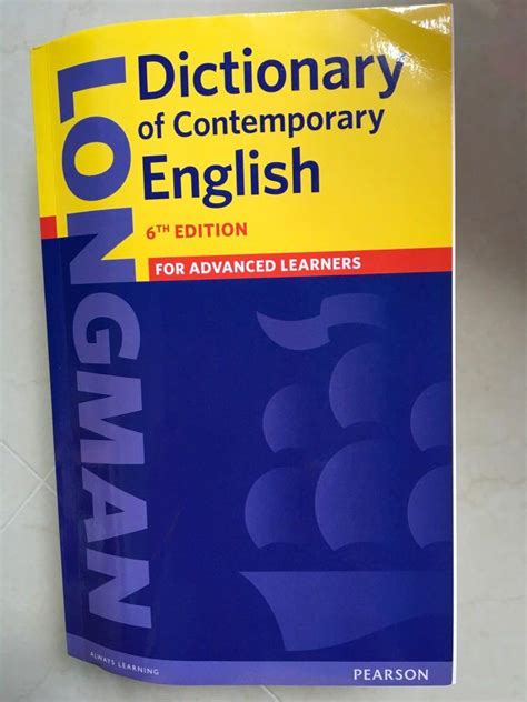 Longman English Dictionary 6th Edition, Hobbies & Toys, Books ...