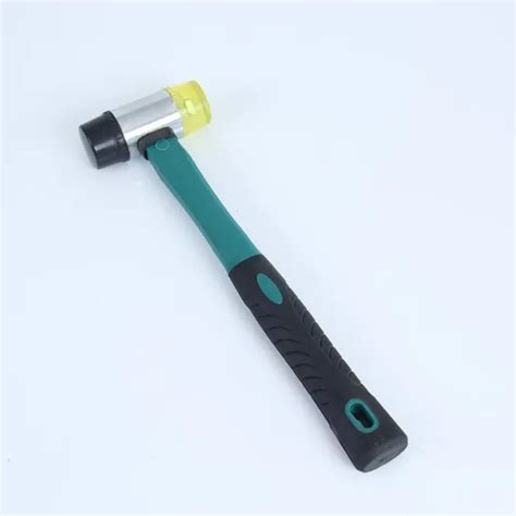 hot products fiberglass handle rubber mallet hammer plastic rubber
