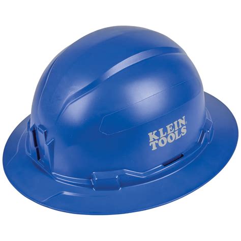 Hard Hat Non Vented Full Brim Blue Klein Tools For