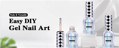 Amazon Beautpal Sheer Nude Gel Nail Polish Ml Jelly Neutral Translucent Color Uv