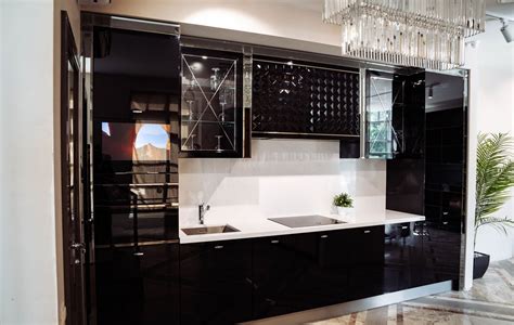 Кухня в черном цвете гарнитур (27 фото) - красивые картинки и HD фото