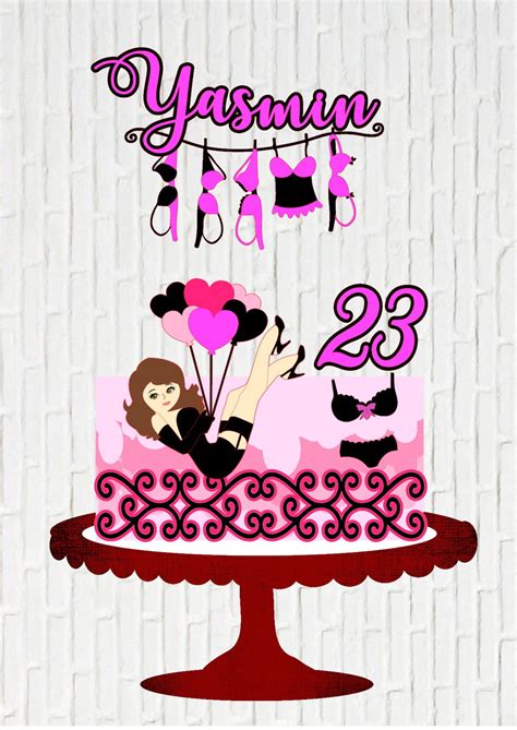 Arquivo De Corte Topo De Bolo Lingerie Elo Produtos Especiais