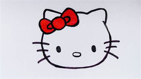 Cute Cat Face Drawing | Free download on ClipArtMag