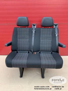 Seat Mercedes Sprinter W906 Rear Double Bench Seat With Armrests Isofix