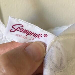 Vintage S Seamprufe Slip Dress Lingerie Pin Up Boudoir White Full Bust Lace Antron Nylon Sz