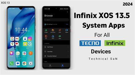 Infinix Xos Android System Apps New Version Update For All Infinix